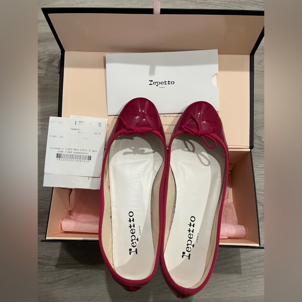 Ballet shoes nice color and leather